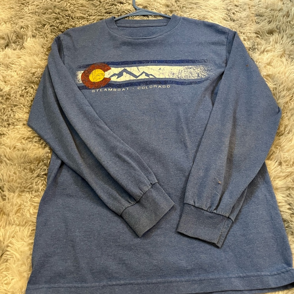 blue colorado long sleeve